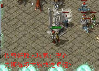 传奇SF散人玩家:现在去哪练级才能快速崛起? 传奇SF散人玩家:现在去哪练级才能快速崛起?