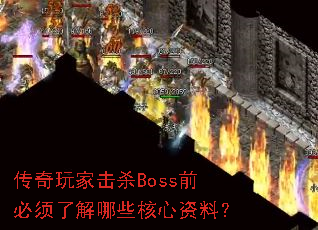 ������һ�ɱBossǰ�����˽���Щ�������ϣ�