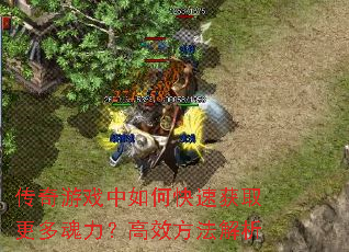 传奇游戏中如何快速获取更多魂力?高效方法解析 传奇游戏中如何快速获取更多魂力?高效方法解析