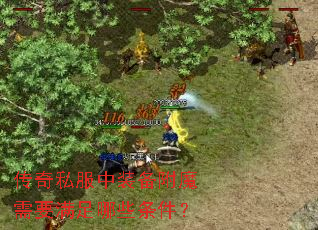 传奇私服中装备附魔需要满足哪些条件? 传奇私服中装备附魔需要满足哪些条件?