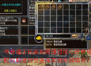 传奇道士玩家如何通过核心技能搭配与职业特性发挥实现高效培养? 传奇道士玩家如何通过核心技能搭配与职业特性发挥实现高效培养?