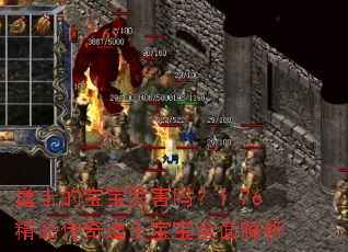 道士的宝宝厉害吗?1.76精品传奇道士宝宝全面解析 道士的宝宝厉害吗?1.76精品传奇道士宝宝全面解析