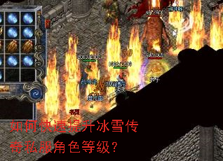 如何快速提升冰雪传奇私服角色等级? 如何快速提升冰雪传奇私服角色等级?