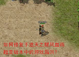 如何修复手遮天之腥风血雨超变版本中的游戏漏洞? 如何修复手遮天之腥风血雨超变版本中的游戏漏洞?