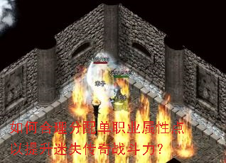 如何合理分配单职业属性点以提升迷失传奇战斗力? 如何合理分配单职业属性点以提升迷失传奇战斗力?