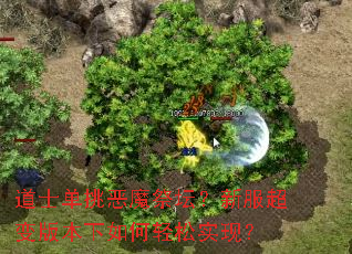 道士单挑恶魔祭坛?新服超变版本下如何轻松实现? 道士单挑恶魔祭坛?新服超变版本下如何轻松实现?