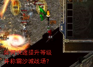 如何快速提升等级并称霸沙城战场? 如何快速提升等级并称霸沙城战场?
