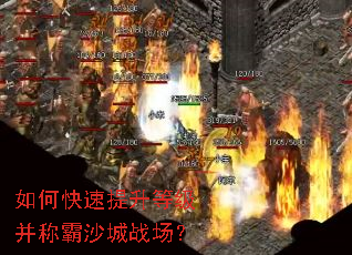 如何快速提升等级并称霸沙城战场? 如何快速提升等级并称霸沙城战场?
