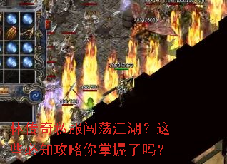 林传奇私服闯荡江湖?这些必知攻略你掌握了吗? 林传奇私服闯荡江湖?这些必知攻略你掌握了吗?