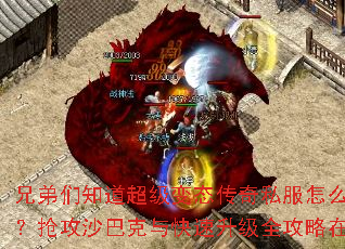 兄弟们知道超级变态传奇私服怎么下载吗?抢攻沙巴克与快速升级全攻略在此。 兄弟们知道超级变态传奇私服怎么下载吗?抢攻沙巴克与快速升级全攻略在此。