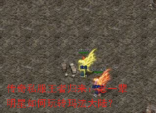 传奇私服王者归来:老一辈明星如何玩转玛法大陆? 传奇私服王者归来:老一辈明星如何玩转玛法大陆?