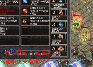ˢ���渱��ǰ�����˽���Щ�ؼ���Ϣ��