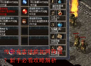 传奇合击技能如何释放?新手必看攻略解析 传奇合击技能如何释放?新手必看攻略解析