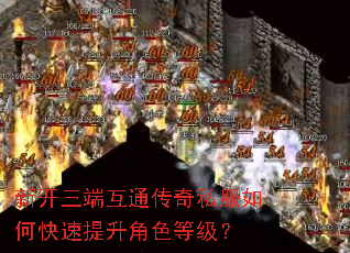 新开三端互通传奇私服如何快速提升角色等级? 新开三端互通传奇私服如何快速提升角色等级?
