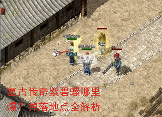 复古传奇紫碧螺哪里爆?掉落地点全解析 复古传奇紫碧螺哪里爆?掉落地点全解析