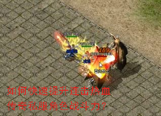 如何快速提升连击热血传奇私服角色战斗力? 如何快速提升连击热血传奇私服角色战斗力?