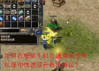 如何在电脑手机互通微端传奇私服中快速提升角色等级? 如何在电脑手机互通微端传奇私服中快速提升角色等级?