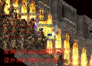 如何在神泣私服中快速提升角色等级与装备? 如何在神泣私服中快速提升角色等级与装备?