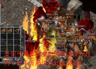 �齣���浥ְҵ��ο�������ս�������ֿ��ָ�ѡʲôװ����