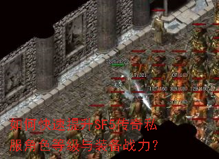 如何快速提升SF5传奇私服角色等级与装备战力? 如何快速提升SF5传奇私服角色等级与装备战力?