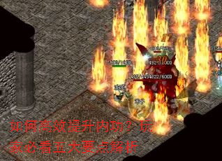 如何高效提升内功?玩家必看五大要点解析 如何高效提升内功?玩家必看五大要点解析